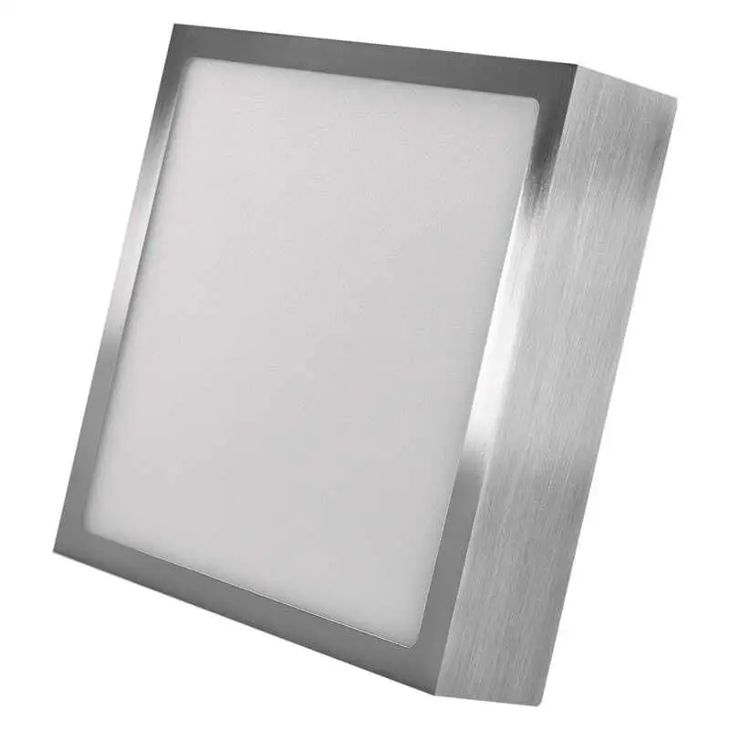 Led přisazené svítidlo Nexxo, čtvercové, stříbrné, 12,5W, se změnou Cct