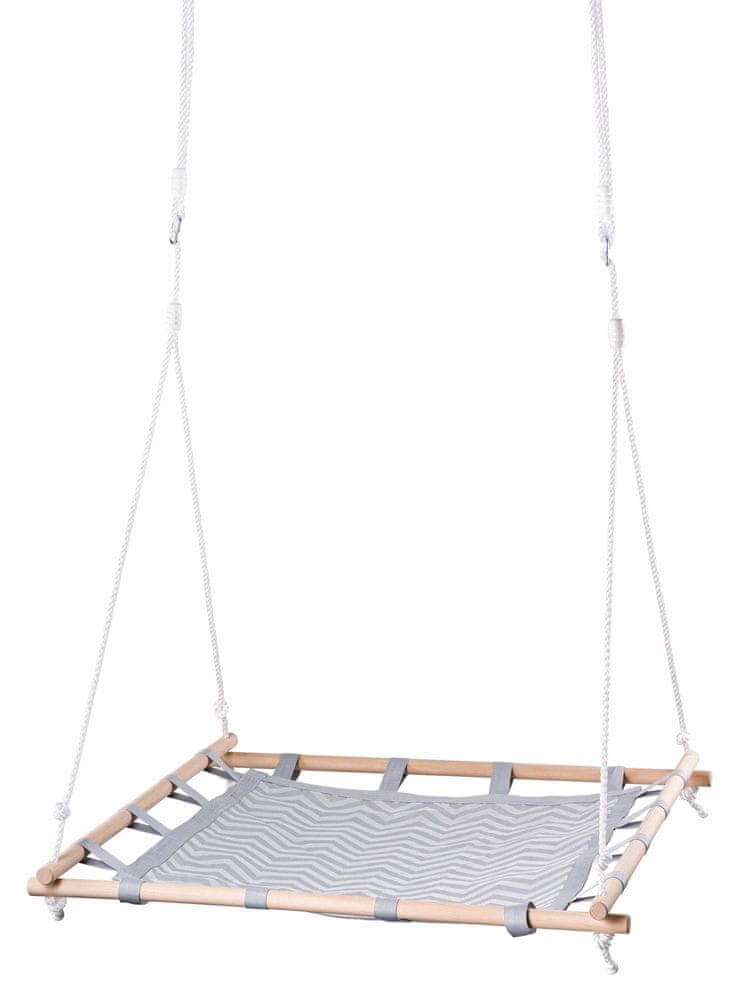 Štvorcová hojdačka Hojdačka Veľká 100 x 100 cm 100 kg