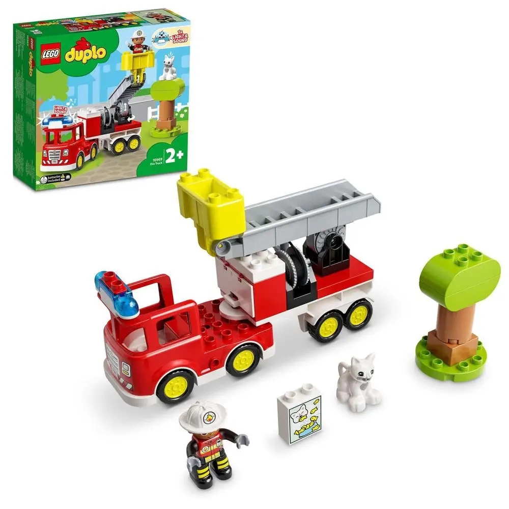 LEGO DUPLO 10969 Wóz strażacki OUTLET!!! Stan 9/10