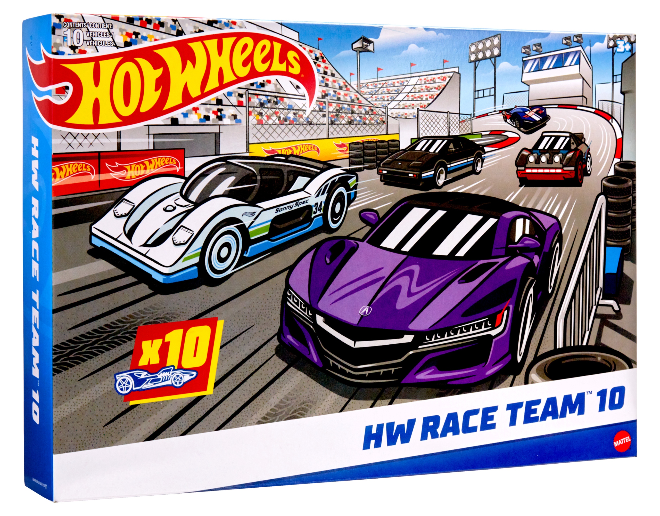 Hot Wheels Hw Race Team 10 HMK47