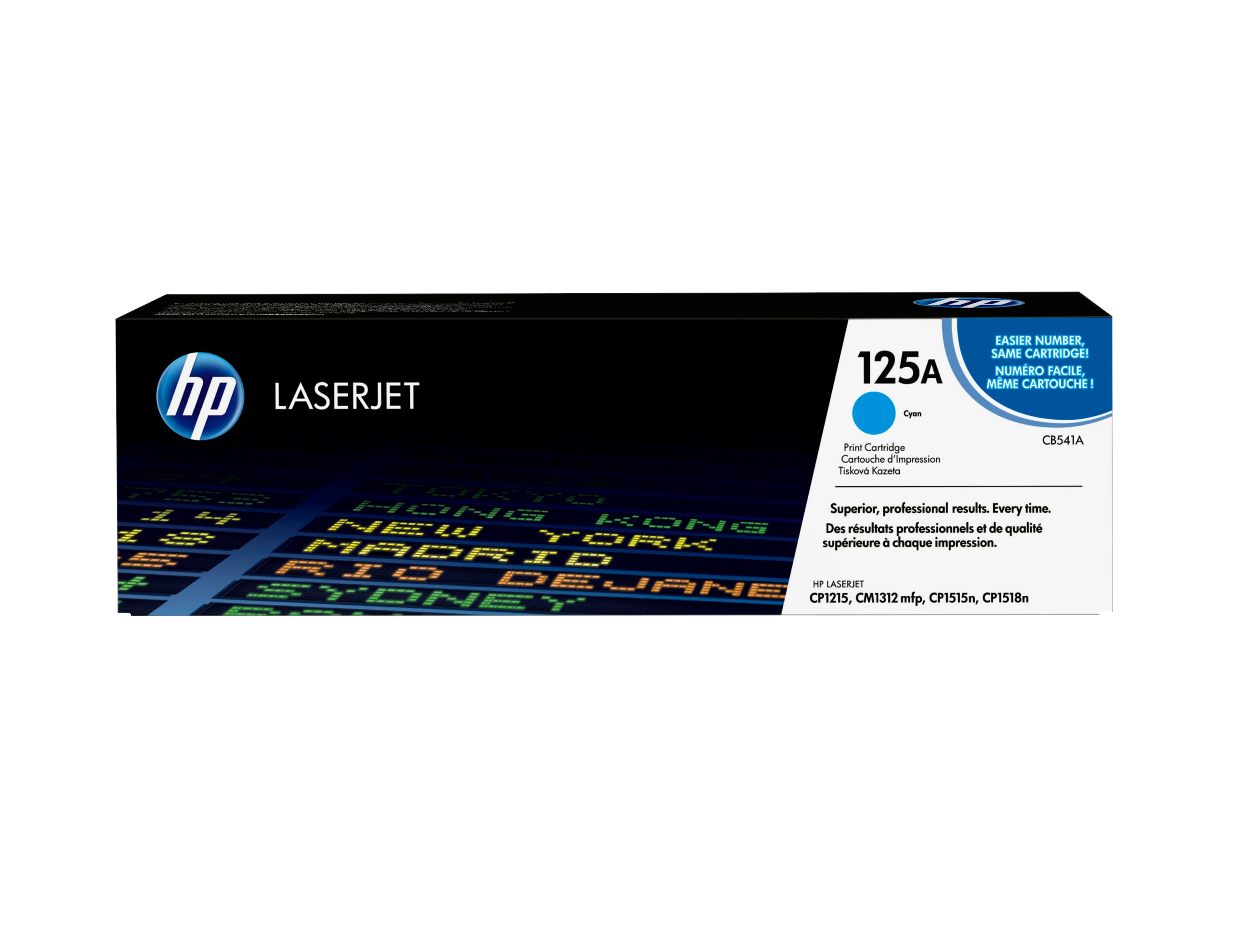 Azúrový toner Hp 125A CB541A