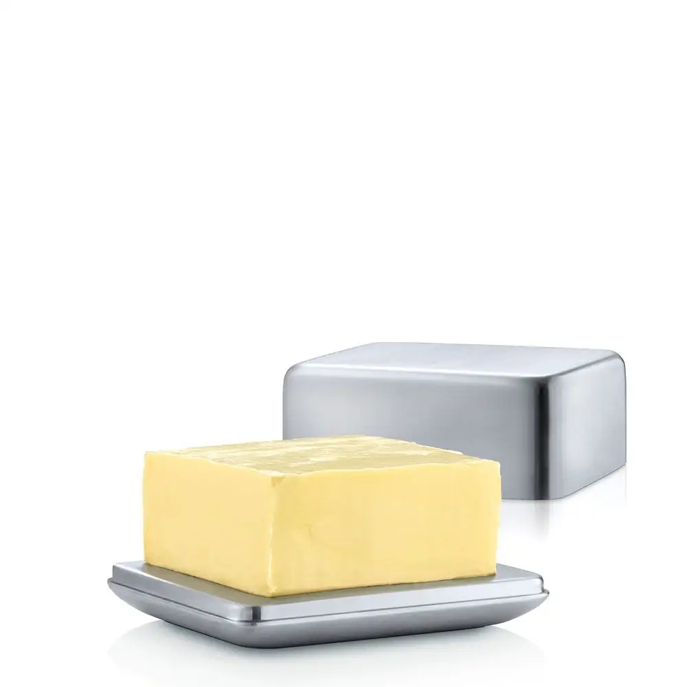 BB03 Máslenka Blomus Basic nerezová ocel 125 g