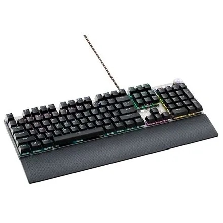 CANYON Klawiatura gamingowa Nightfall GK-7 RGB Przewodowa Szara — 5