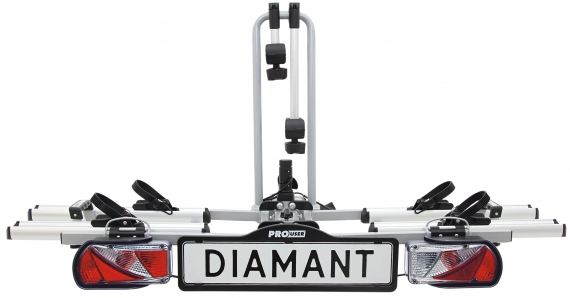 Batožinový Priestor na bicykel Pro-User Diamant strieborný 2 Bicykle