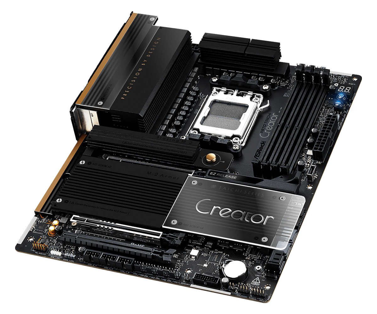 X870 TAICHI CREATOR ATX AM5 DDR5 — 16