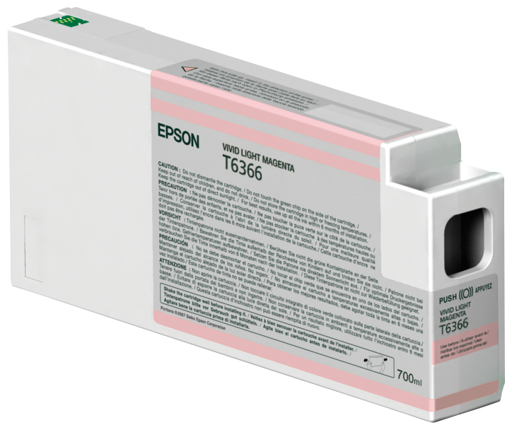 Inkoust Epson T6366 C13T636600 červený (magenta)