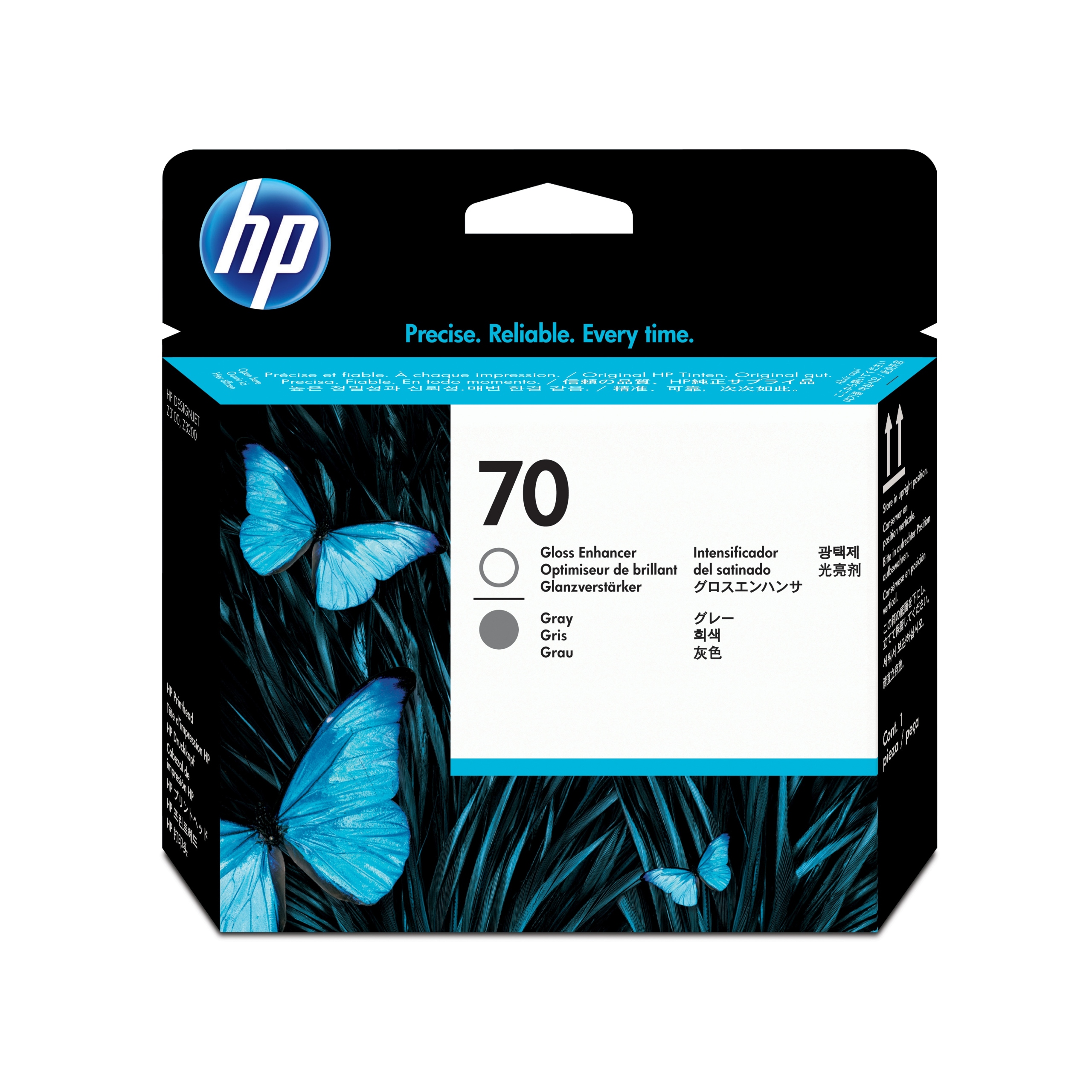 Inkoust Hp C9410A šedý
