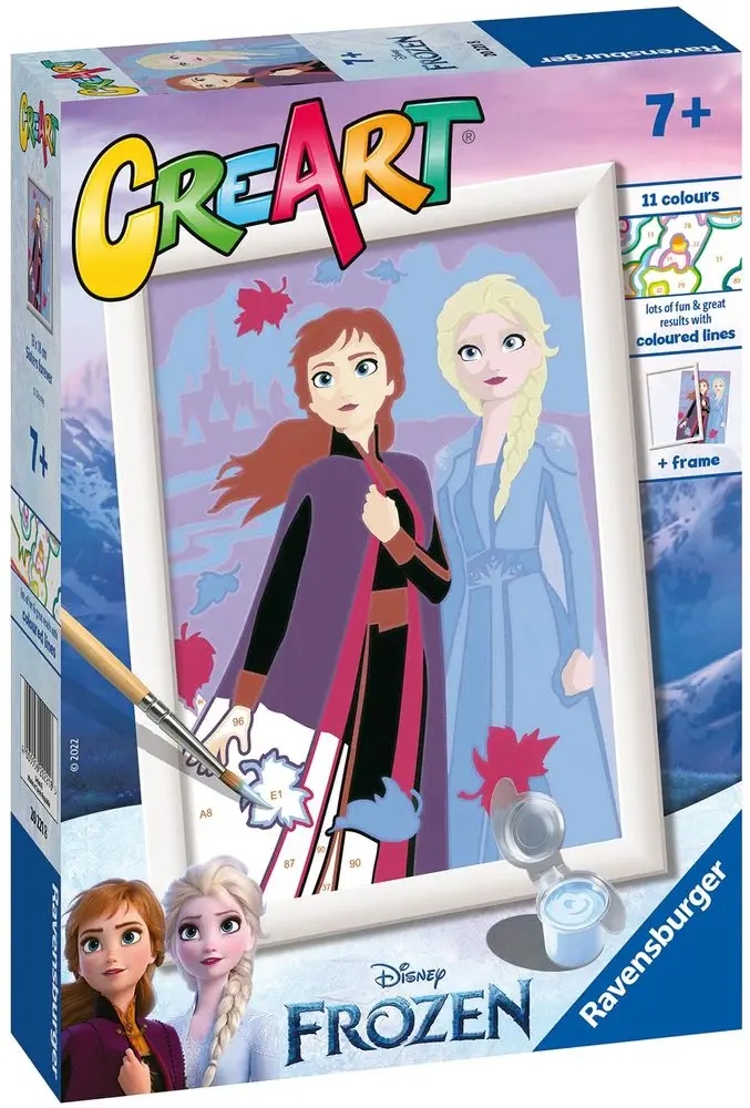 Ravensburger CreArt Disney: Ledové království: Sestry navždy