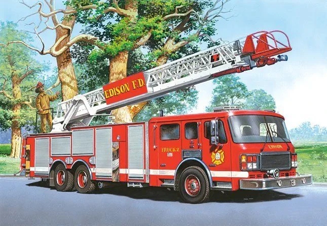 

Puzzle Wóz Strazacki Straż Pożarna 5+ 60 El Castor