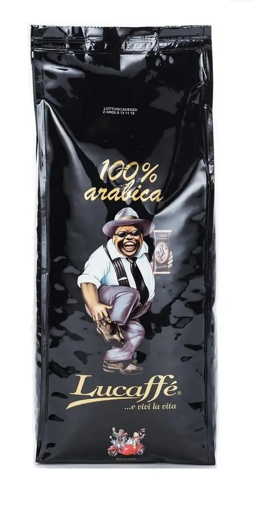 Levně Káva zrnková Arabica Lucaffe Mr. Exclusive 1000 g
