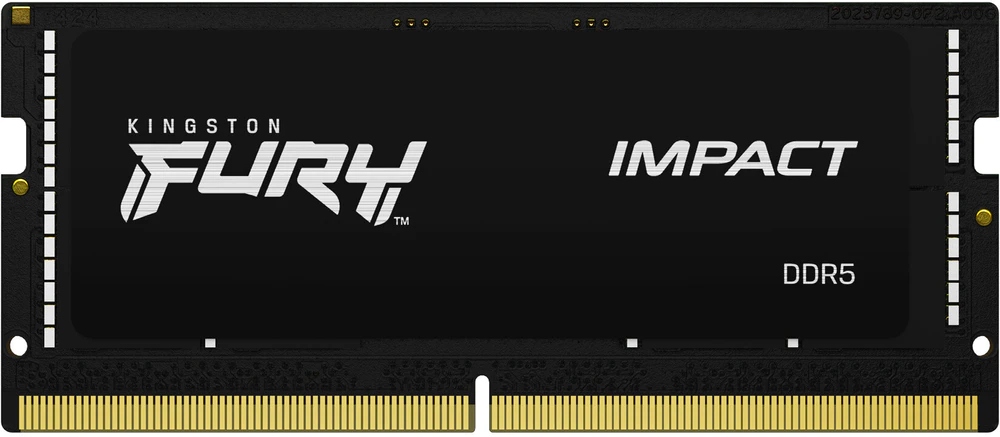 Kingston Pamäť DDR5 Sodimm Fury Impact 32GB(1*32GB)/4800 CL38