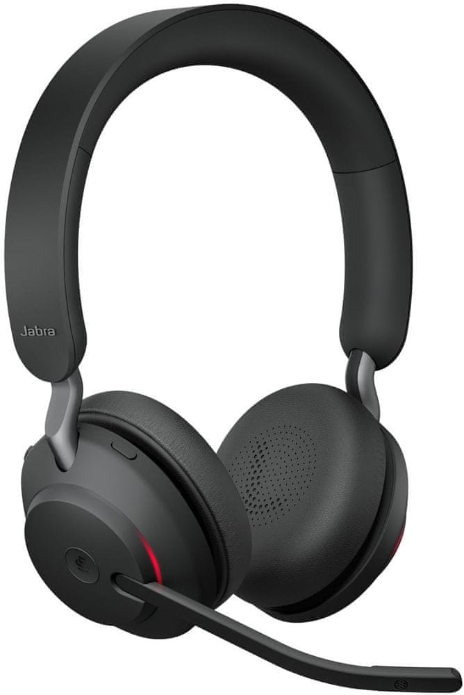 Słuchawki bezprzewodowe nauszne Jabra Evolve2 65 Ms stereo Link380a