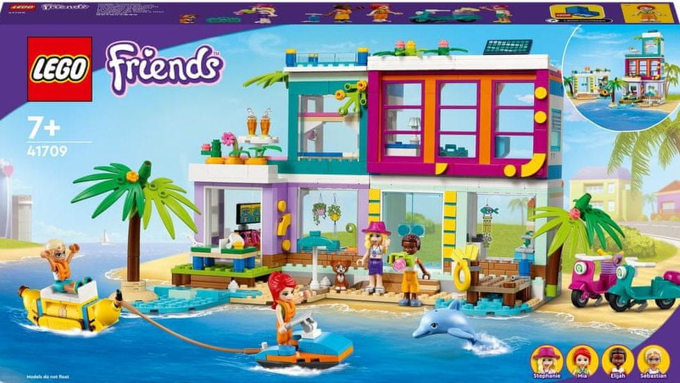 

Lego Friends 41709 Wakacyjny domek na plaży
