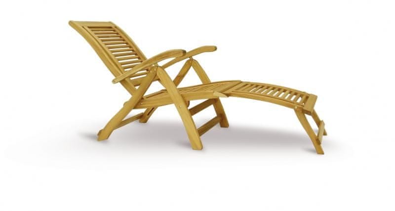 Lehátko V-Garden drevo hnedé