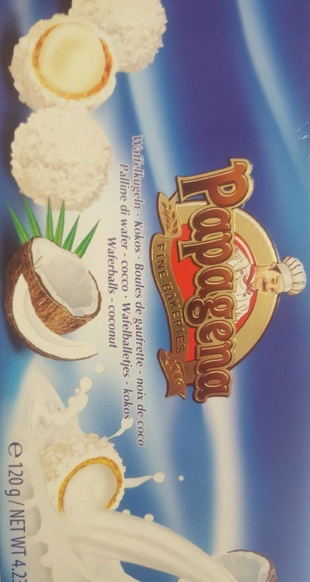 Papagena Kulki Waflowe z Kokosem 120 g — 6