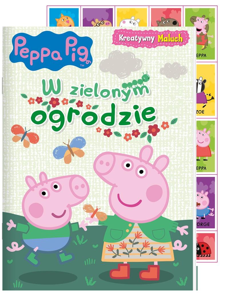 

Peppa Pig. Kreatywny maluch. W zielonym ogrodzie