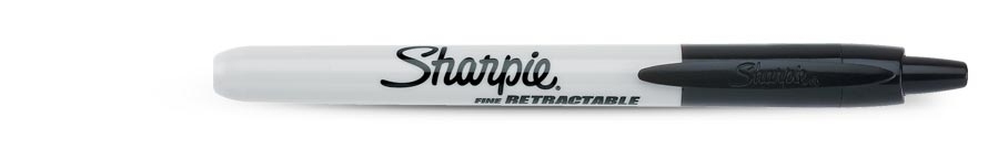 MARKER SHARPIE RT CZARNY A"12 8442