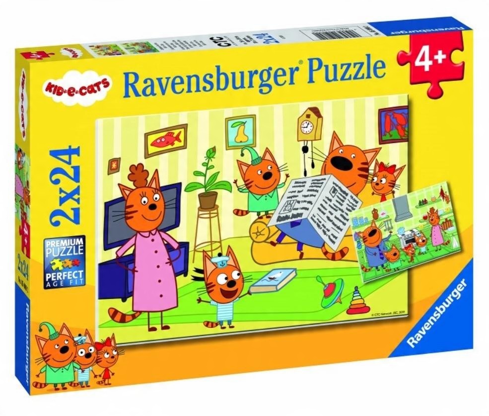 

Ravensburger Puzzle Kot-O-Ciaki 2x24 el. 050802