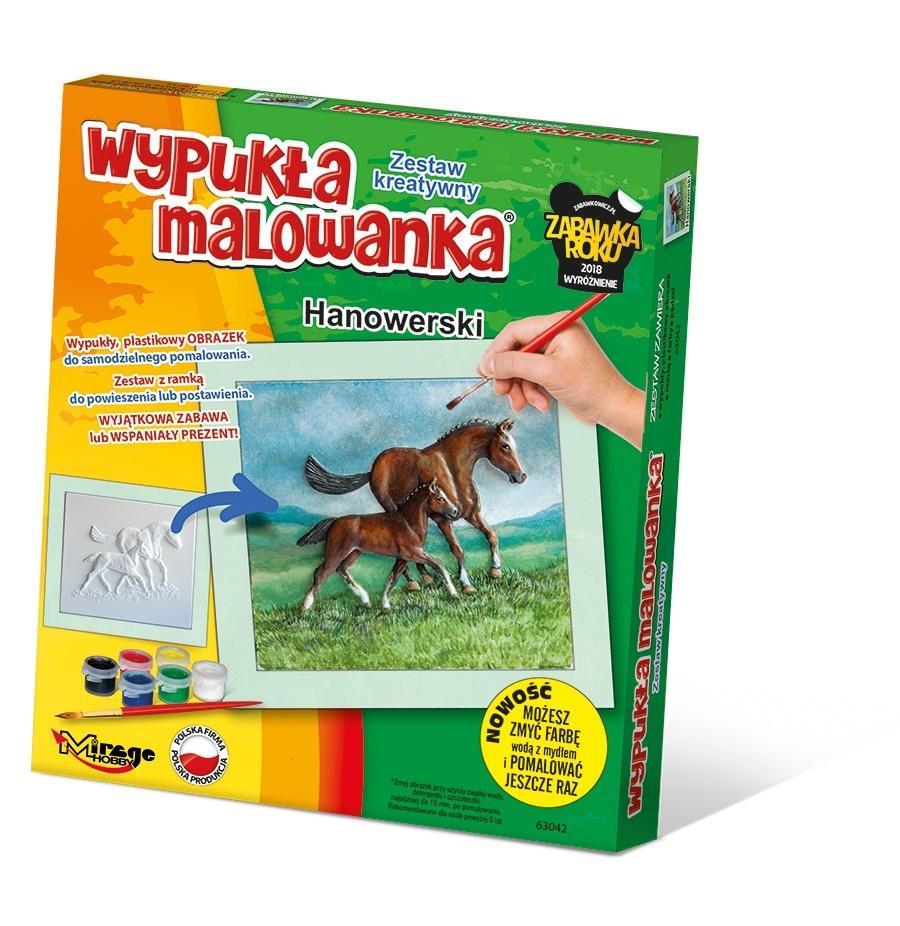 

Wypukła malowanka Konie - Hanowerski