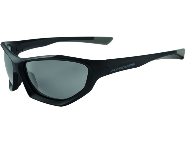Okulary Rowerowe Kross Pure Ride Czarne UV400 poliwęglan