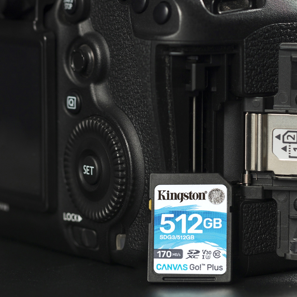 Kingston 512GB SDXC Canvas Go Plus 170R C10 UHS-I U3 V30 — 11
