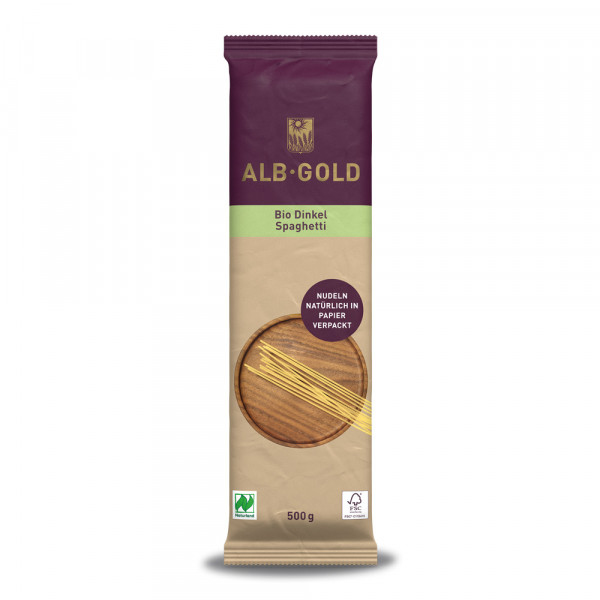 Levně 3X Těstoviny (orkišový) Špagety Bio 500 g Alb-gold