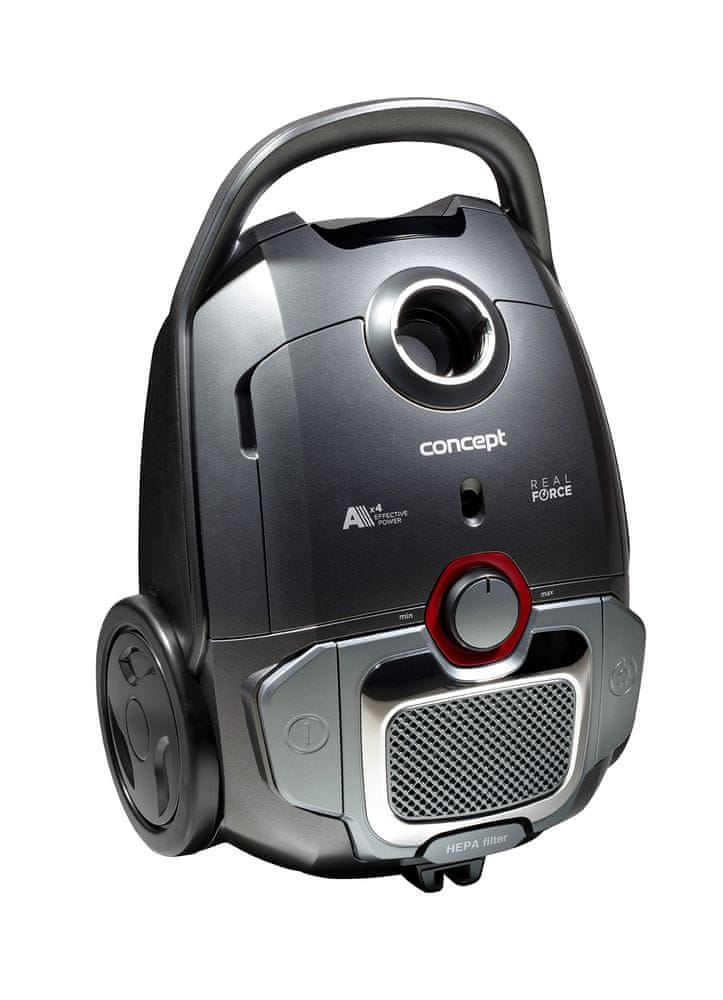 Sáčkový vysavač Concept VP8290 4A Real Force 700 W