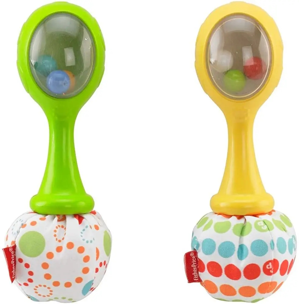 

Grzechotka Gryzak Marakasy Fisher Price