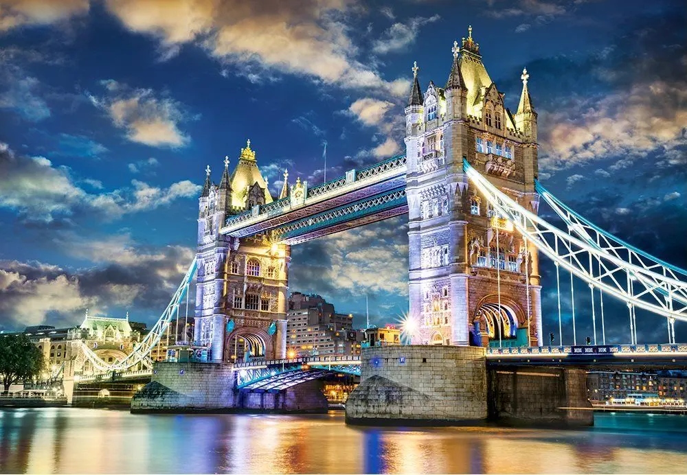 

Puzzle 1500 Miasto Tower Bridge Londyn 9+ Castor