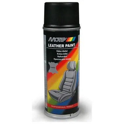 Lakier do skóry czarny 200ml – naprawa foteli i tapicerki