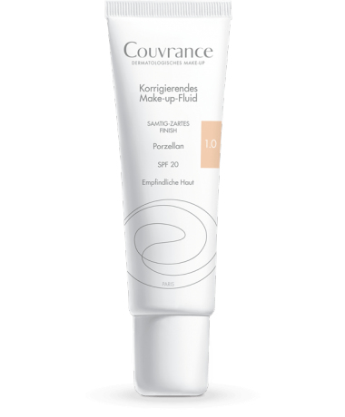 Avene Couvrance 1.0 Porcelanowy podkład do twarzy 30 ml Spf 21-30