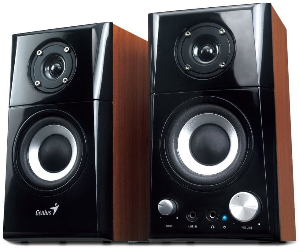 Zestaw głośników 2.0 Genius SP-HF500A 16 W brązowy