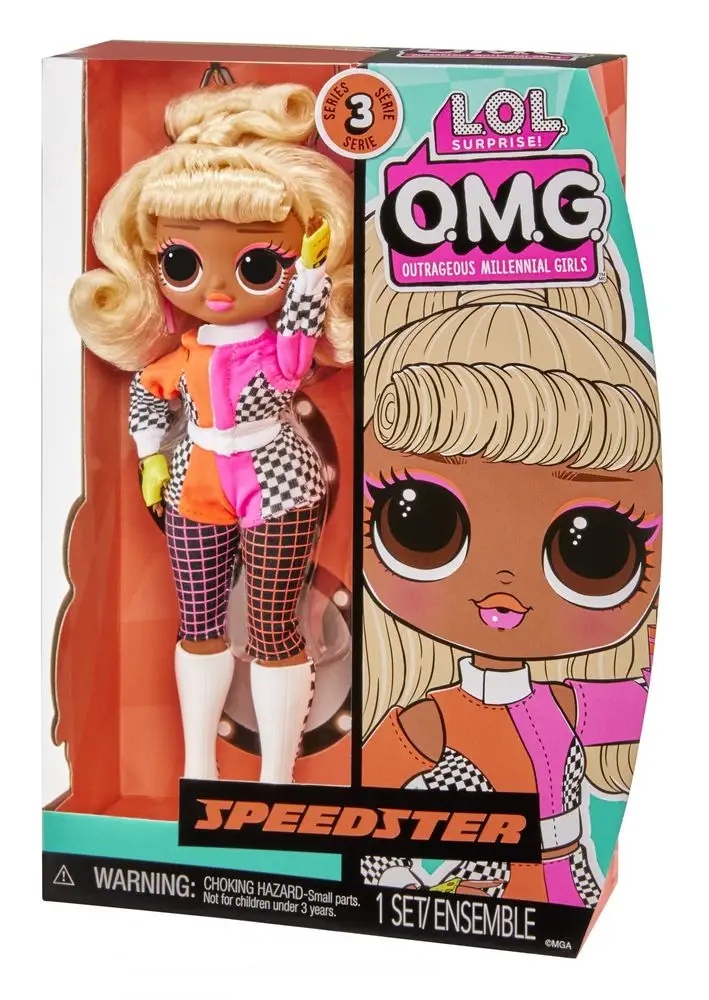 LOL SURPRISE OMG LIGHTS ŚWIECĄCA SPEEDSTER MGA Nazwa Speedster