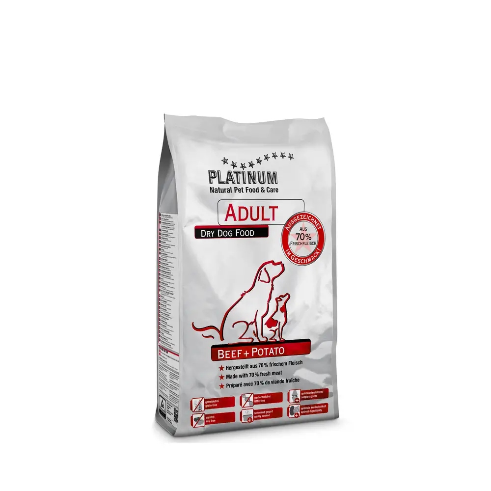 Levně Suché krmivo Platinum pro hovězí 1,55 kg