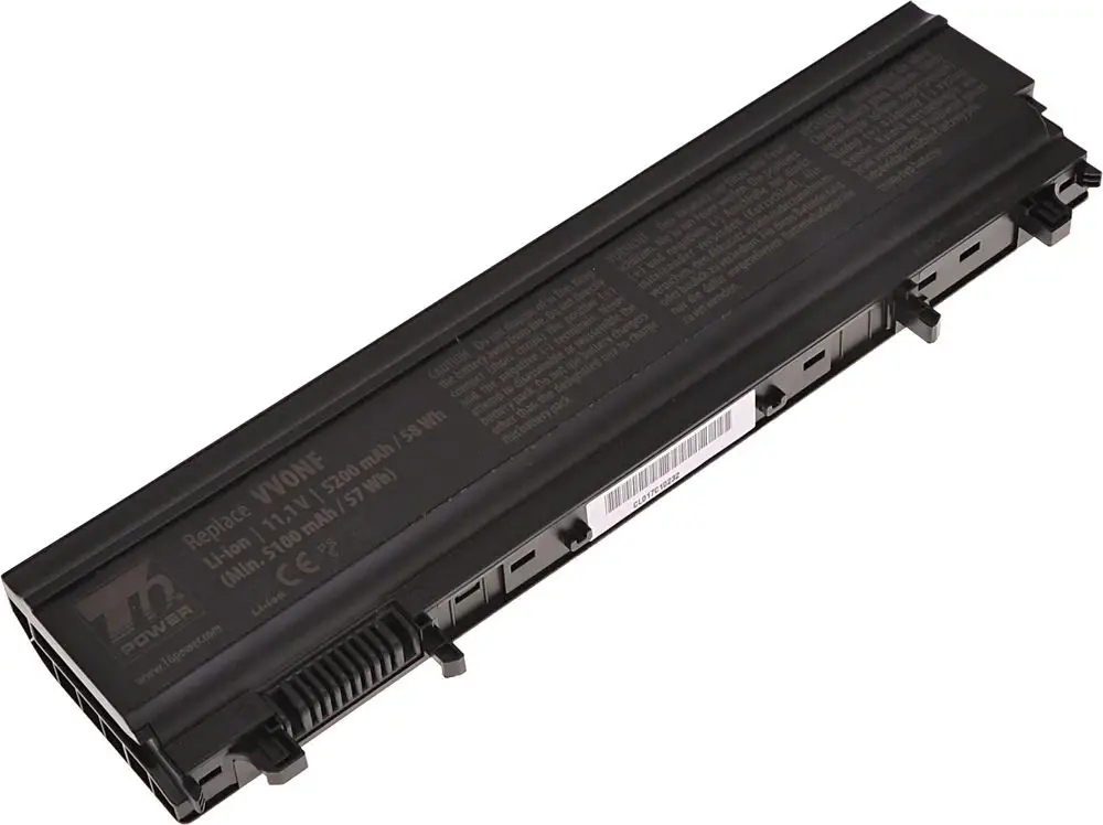 Batéria T6 Power pre Dell Latitude E5440, Latitude E5540, 5200mAh, 58Wh,…