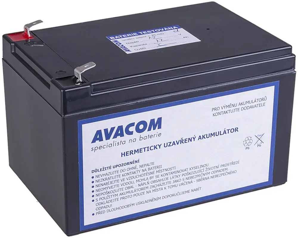 Olověný akumulátor Avacom RBC4 náhrada za Apc