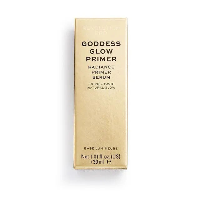 ROZŚWIETLAJĄCA BAZA POD MAKIJAŻ PIĘKNA CERA REVOLUTION GODDESS GLOW PRIMER Właściwości rozświetlające