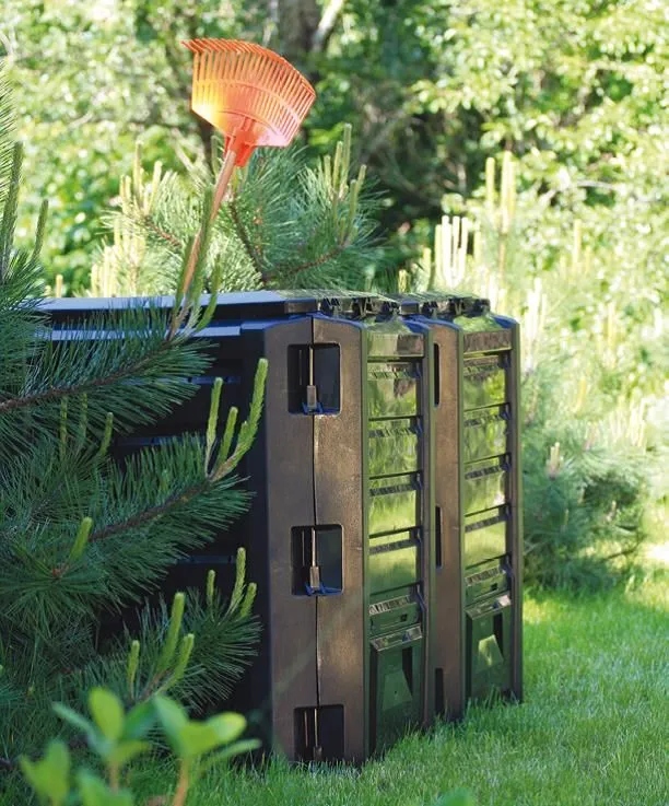 Kompostownik dwukomorowy 800L Prosperplast Module Compogreen Liczba komór 2