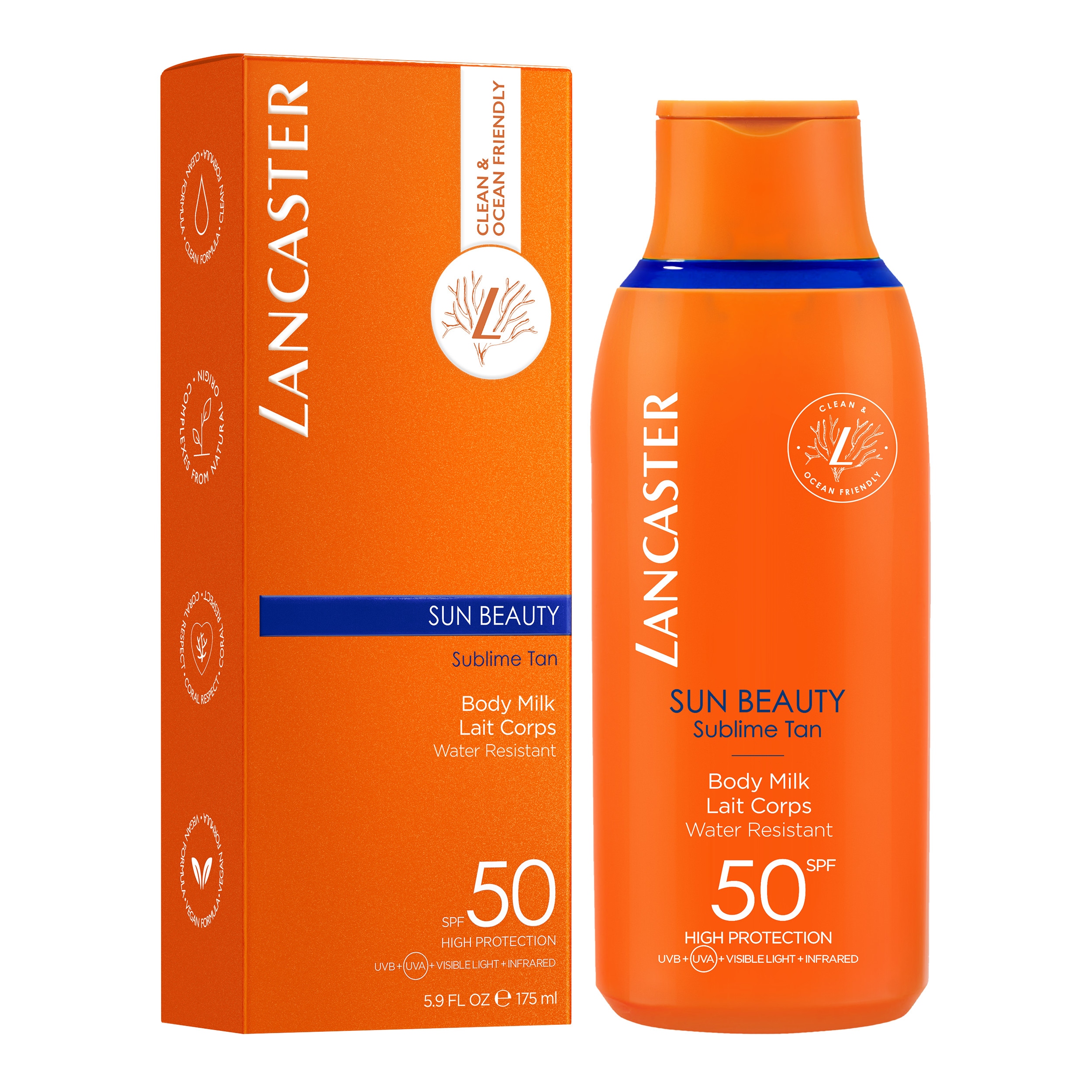 LANCASTER_Sun Beauty Body Milk SPF50 krém na opalování těla 175 ml