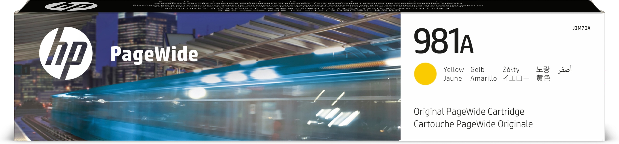 Inkoust Hp 981A J3M70A žlutý (yellow)