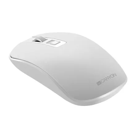 CANYON Mysz bezprzewodowa MW-18 Akumulator Perłowa Biała — 7