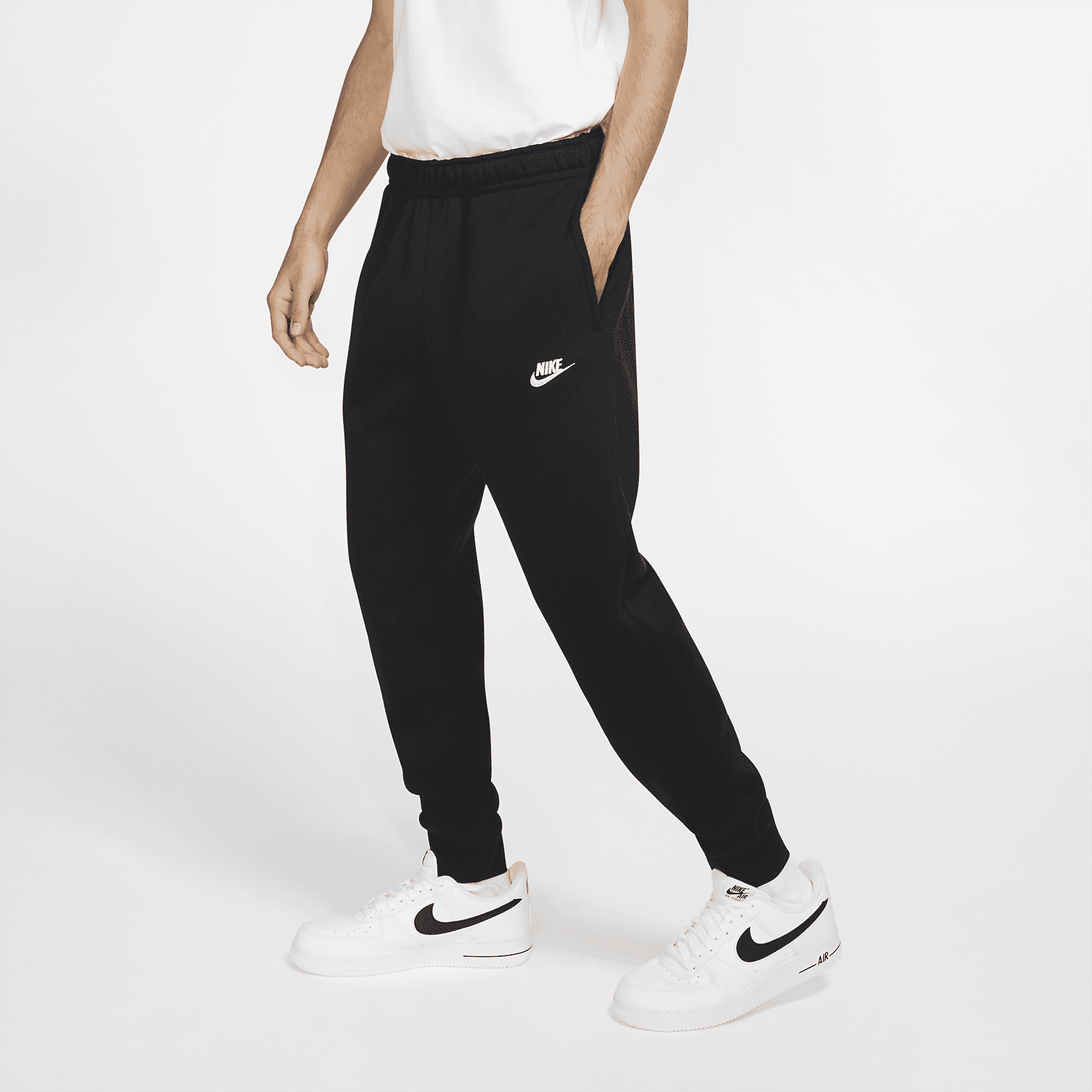 Nike pánské tepláky BV2671-010 černé velikost S