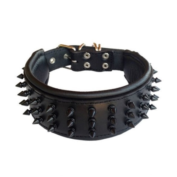 Obroża dla psa skórzana BESTIA CUSTOM DOG GEAR r. 14163804943 Allegro.pl