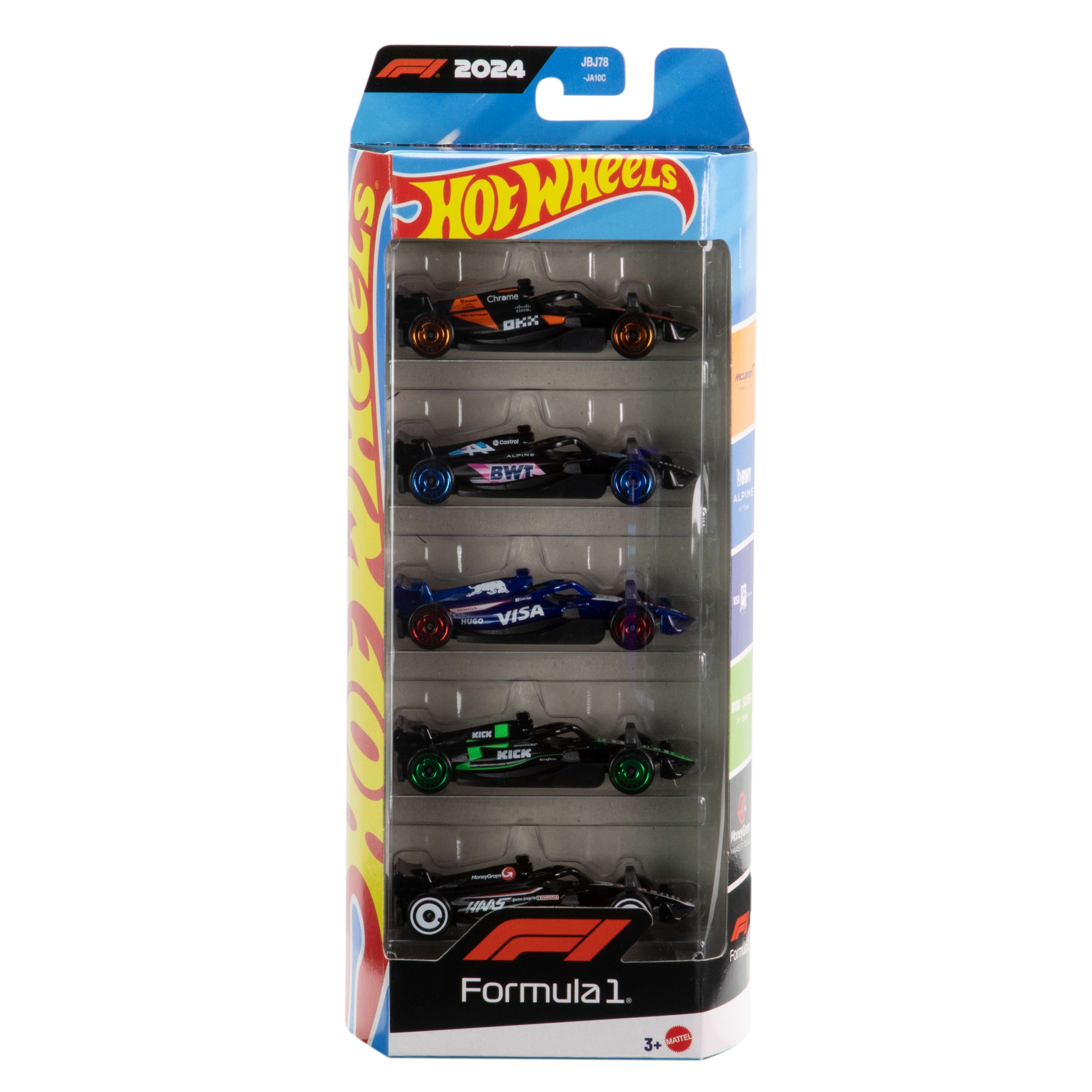 Hw Hot Wheels Formuła 1 Drużyna wyścigowa Race Team F1 JGF58
