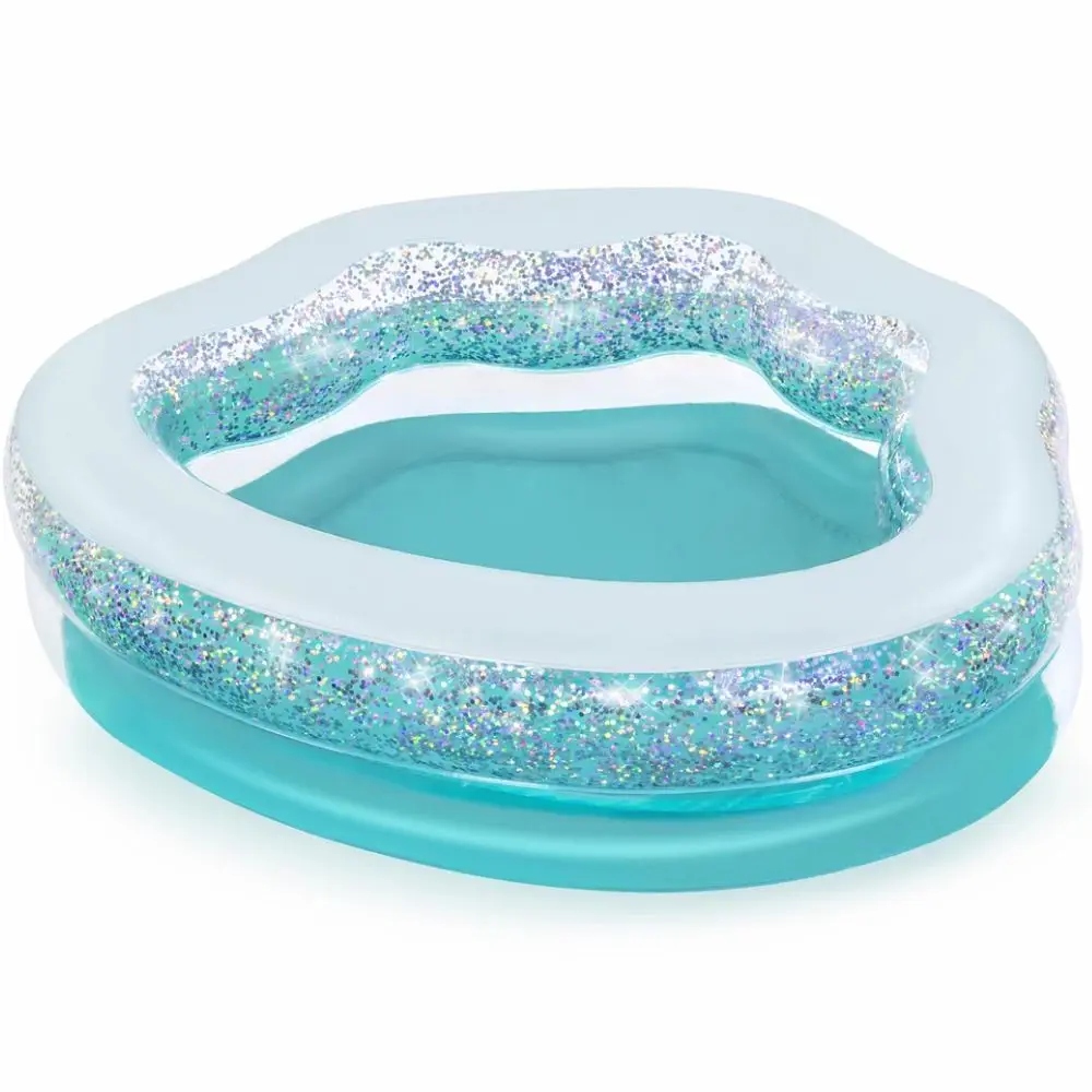 Basen dmuchany dla dzieci prostokątny Bestway Muszelka 150 x 127 cm x 43cm