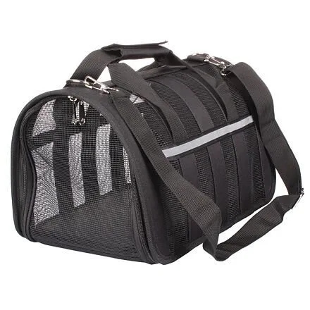 Přepravní taška látková Merco černá 30 cm x 27 cm x 46 cm