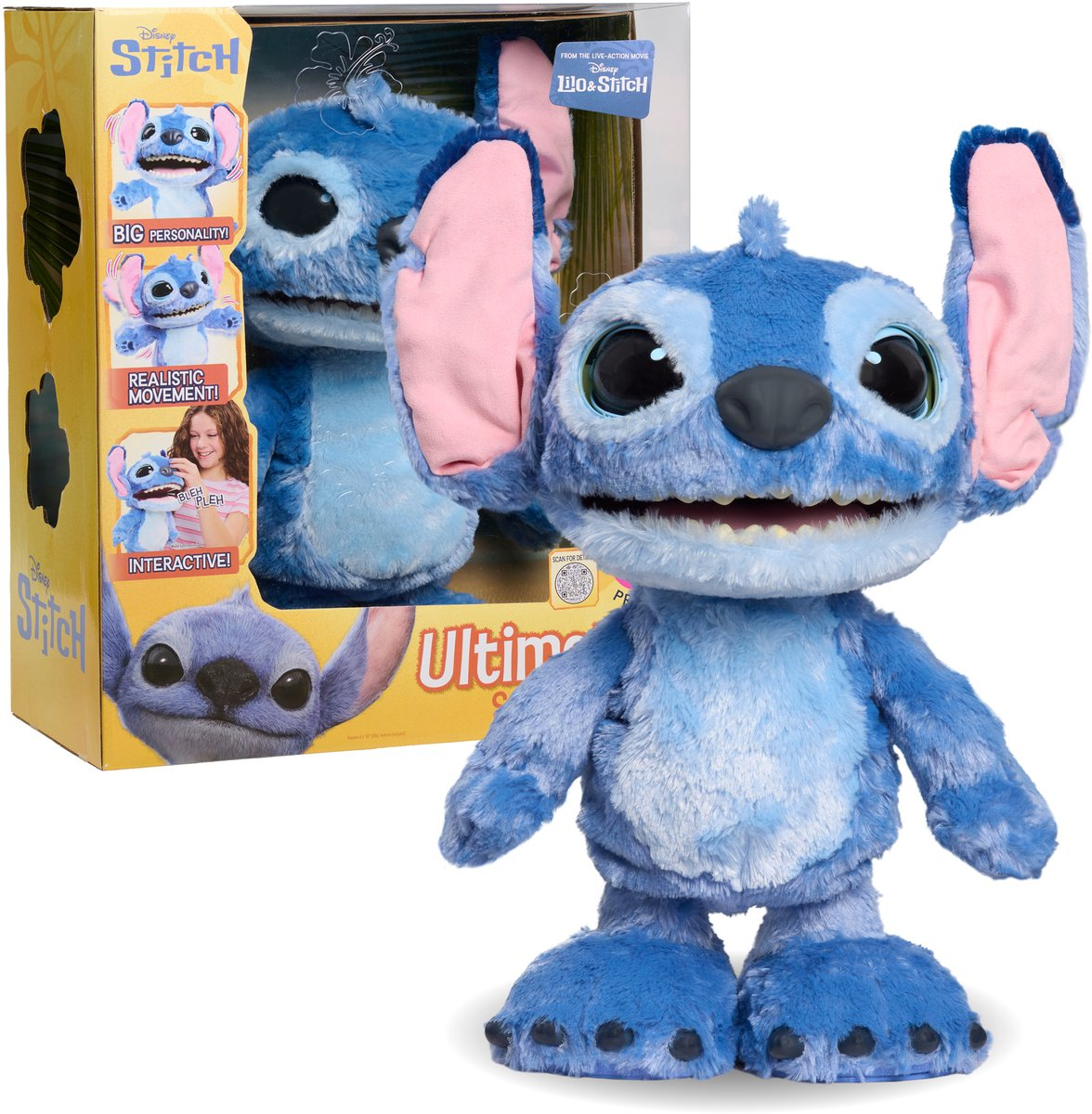 Maskotka interaktywna Just Play Stitch Ultimate Stitch 43 cm