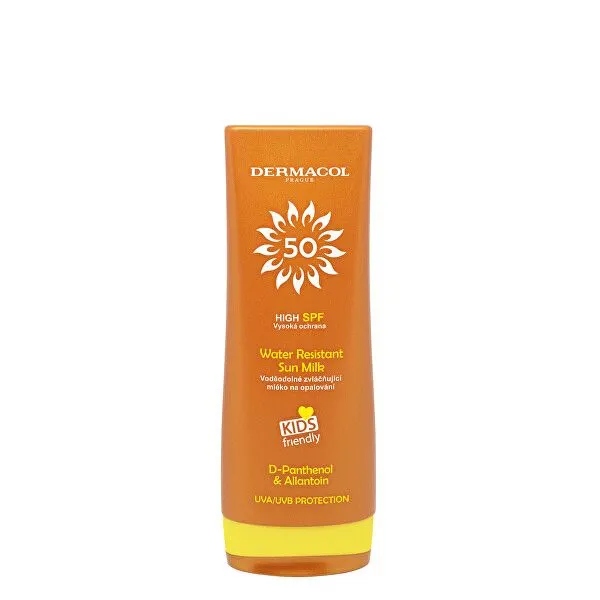 Dermacol Sun voděodolné opalovací mléko SPF50 200 ml