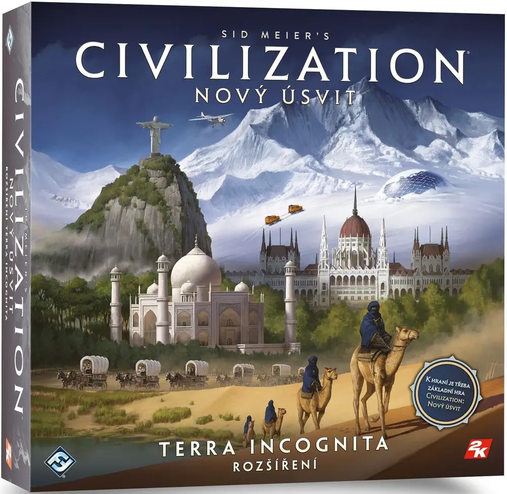 Civilizace: Nový úsvit Terra Incognita rozšíření