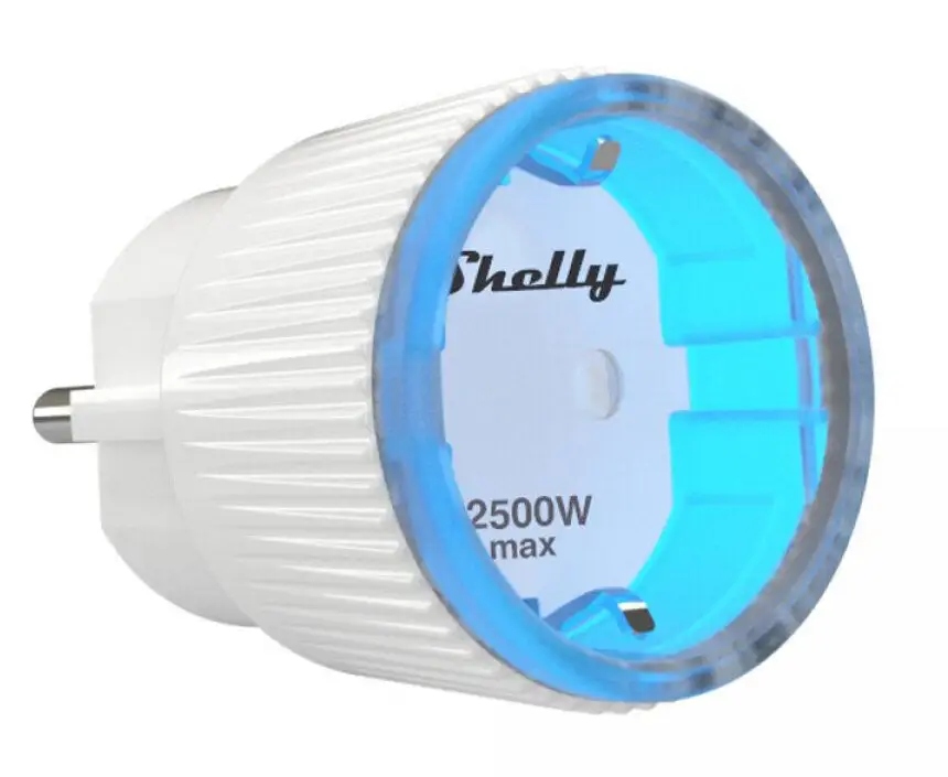 

Shelly Plug S gniazdko Wifi pomiar zużycia energii